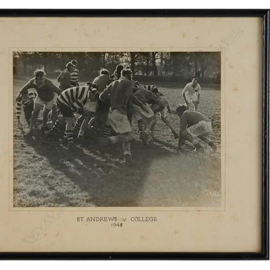 Unidentified photographer 'St Andrews College v. Christs College 1948',